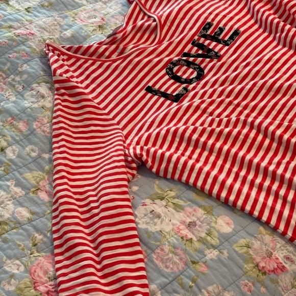 Chicos beaded LOVE top size 3 - Picture 6 of 6